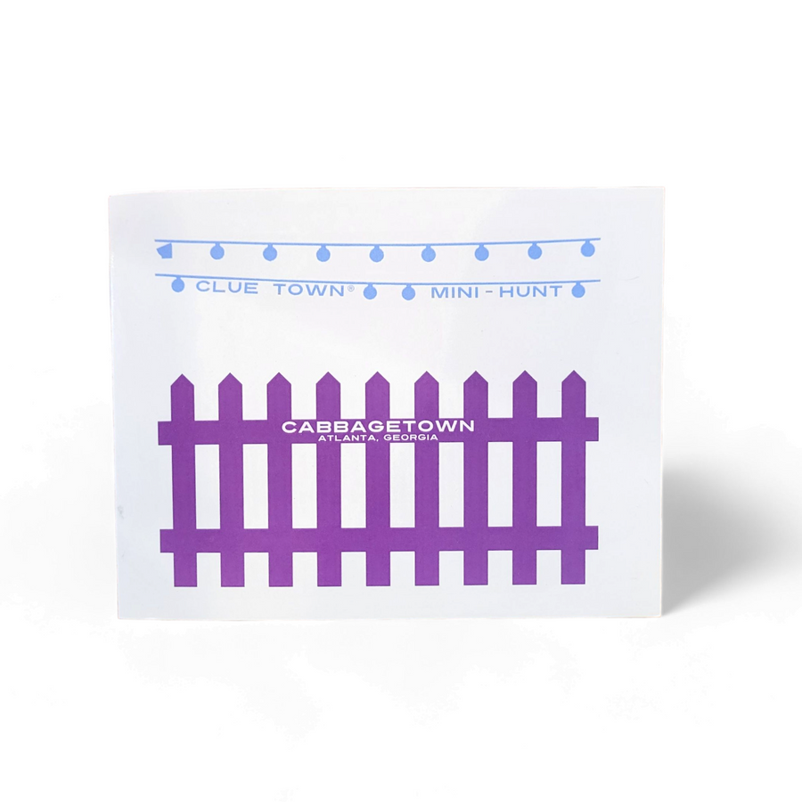 Clue Town Mini Hunt: Cabbagetown