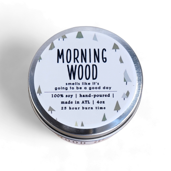Morning Wood Candle - 4oz