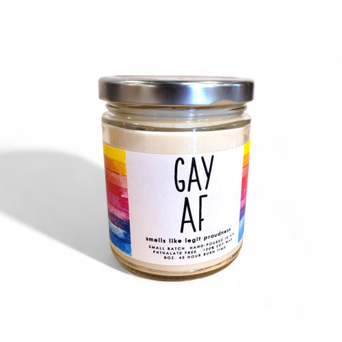 Gay AF Candle - 8oz