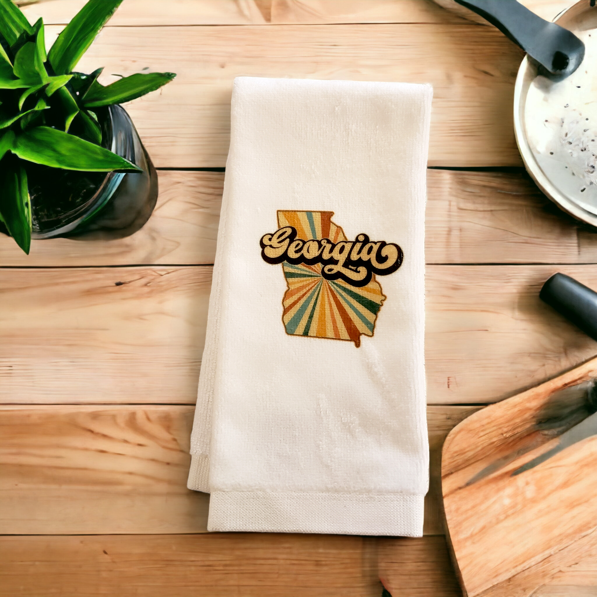 Tea Towel - Georgia Starburst