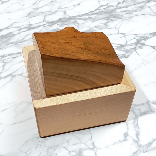 Natural Sycamore and Cherry Maple Box