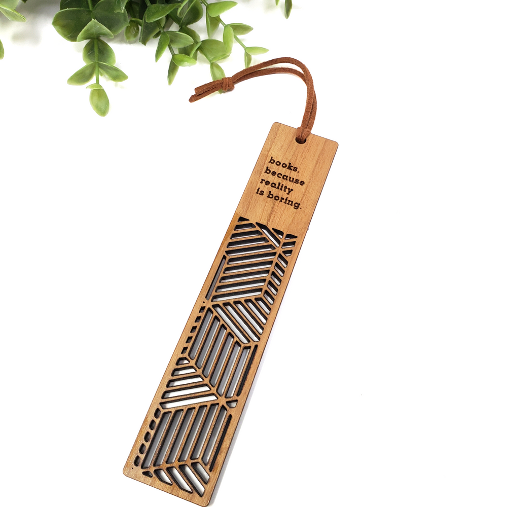 Bookmark - books because reality is boring.
