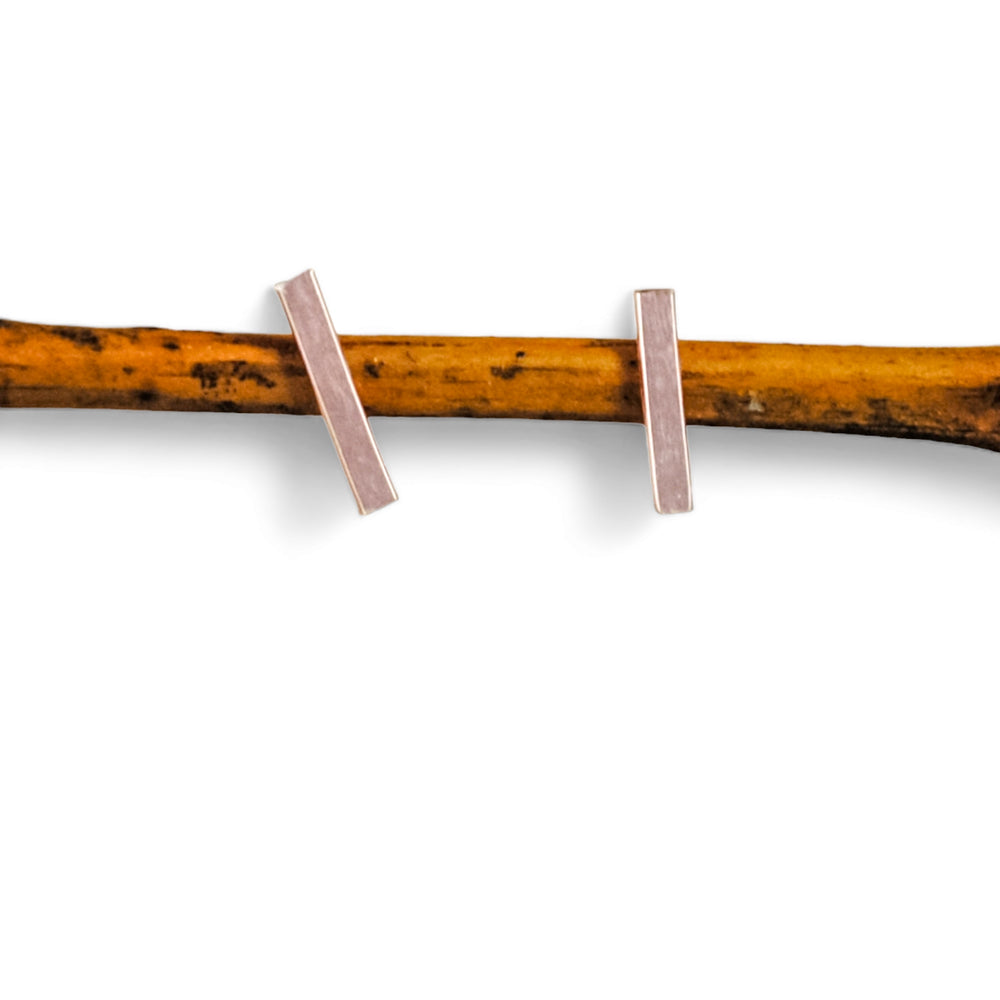 Bar Studs - rose gold-filled