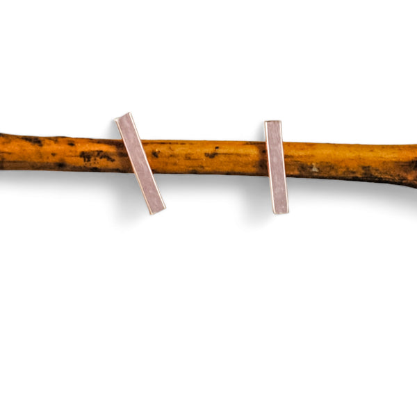 Bar Studs - rose gold-filled