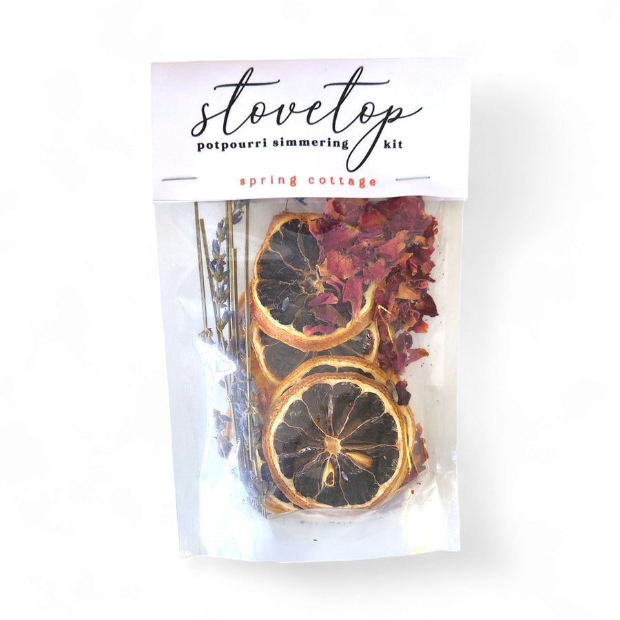 Stovetop Simmering Potpourri Kit - Spring Cottage