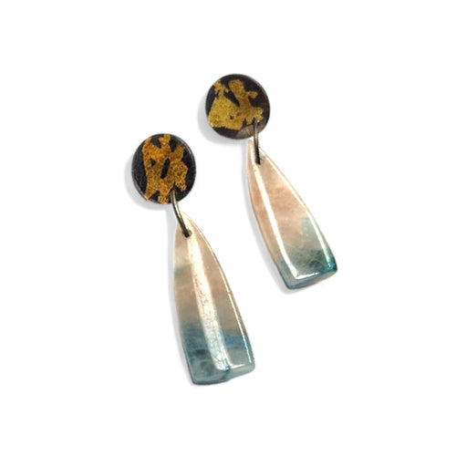 Keum-Boo Amazonite Earrings