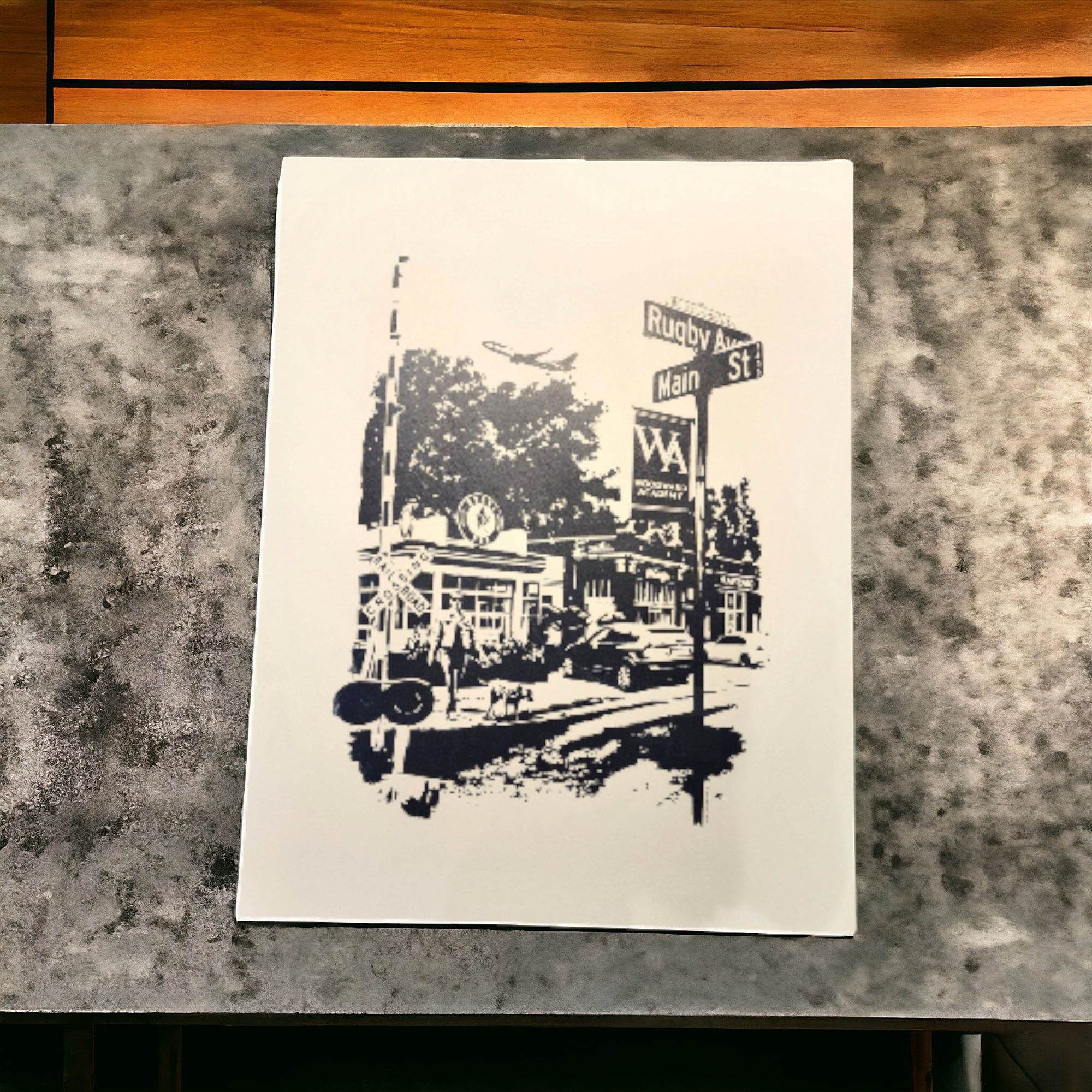 College Park Rep Your Hood Print