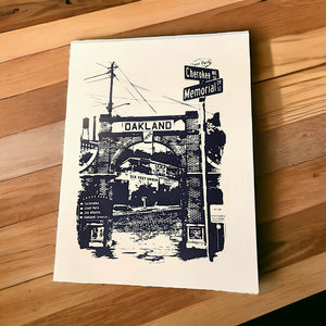 Grant Park Oakland Cemetery Rep Your Hood Print