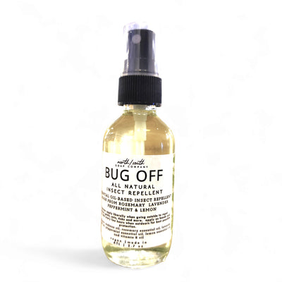 Bug Off All Natural Insect Repellent - Rosemary, Lavender, Peppermint and Lemon 2OZ