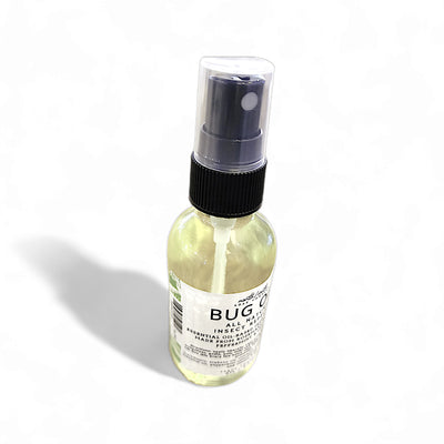 Bug Off All Natural Insect Repellent - Lemon Eucalyptus Palmarosa and Spearmint 2oz