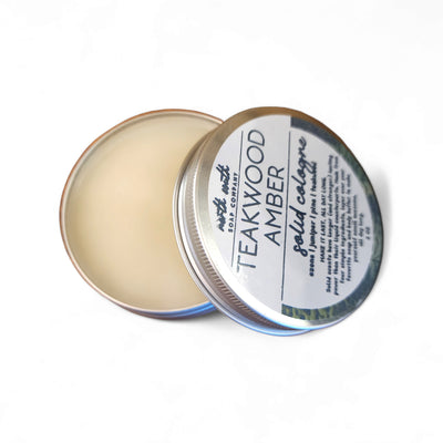 Solid Cologne - Teakwood Amber