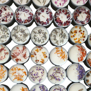 Botanical Candle - Rose, Lavender & Cornflower