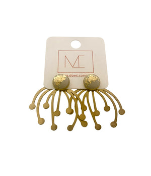 Concrete Earring Studs - Convertible - Three in one Earrings