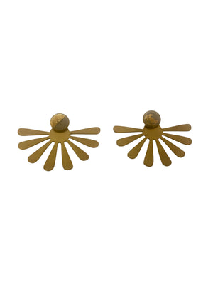 Concrete Earring Studs - Convertible - Three in one Earrings