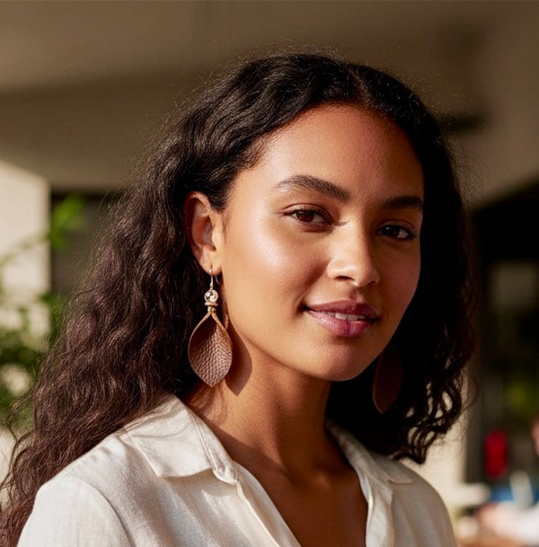 Layla Leaf Earrings