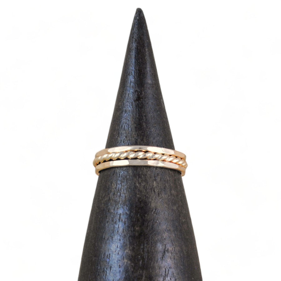 Stacking Ring Set - gold-filled