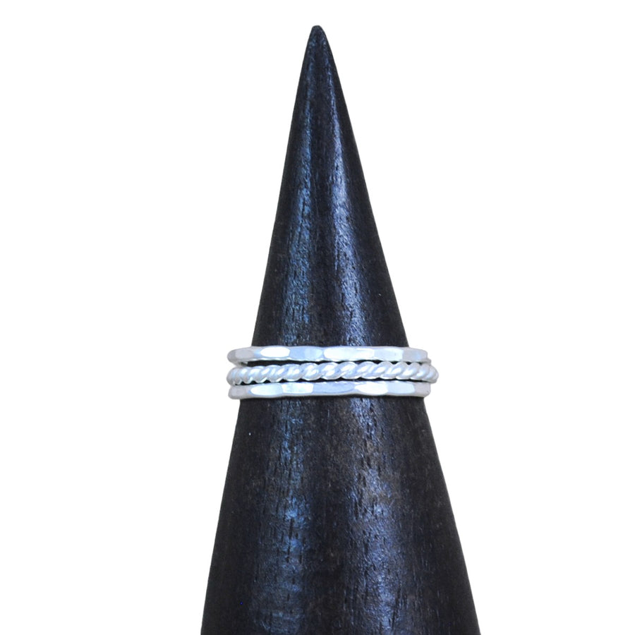 Stacking Ring Set - sterling silver