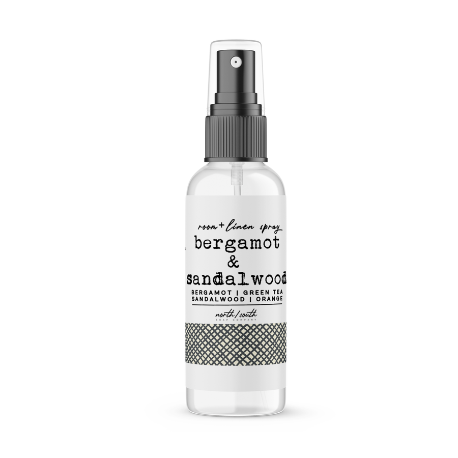 Room + Linen Spray - Bergamot and Sandalwood