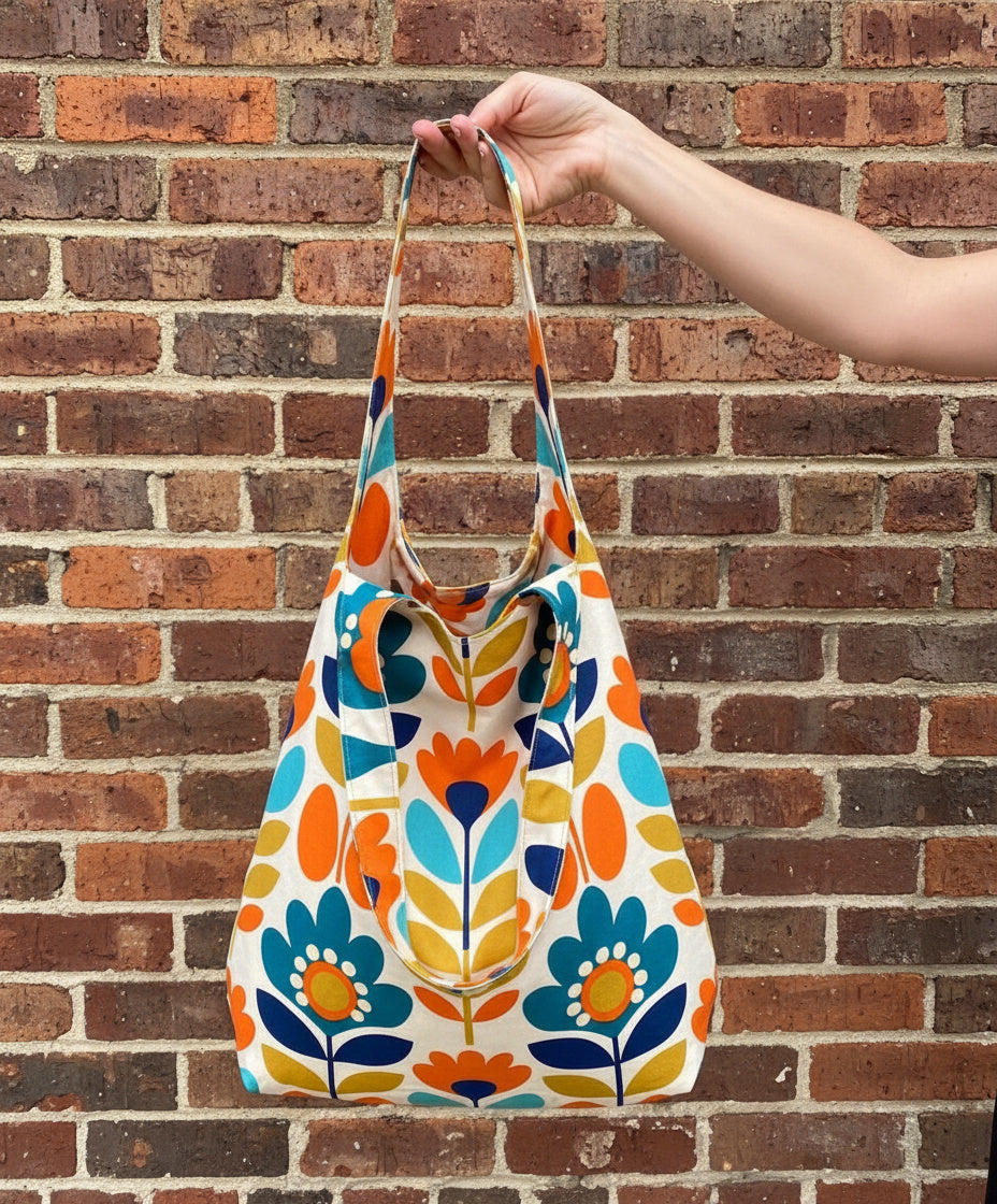 Sewing 102 - Round Bottom Reversible Tote with Pocket