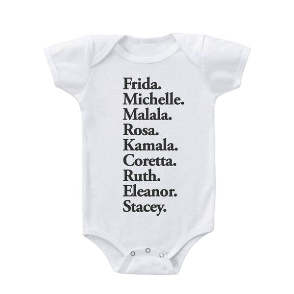 STRONG WOMEN Baby Onesie