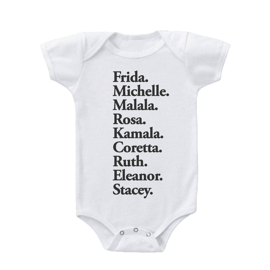 STRONG WOMEN Baby Onesie