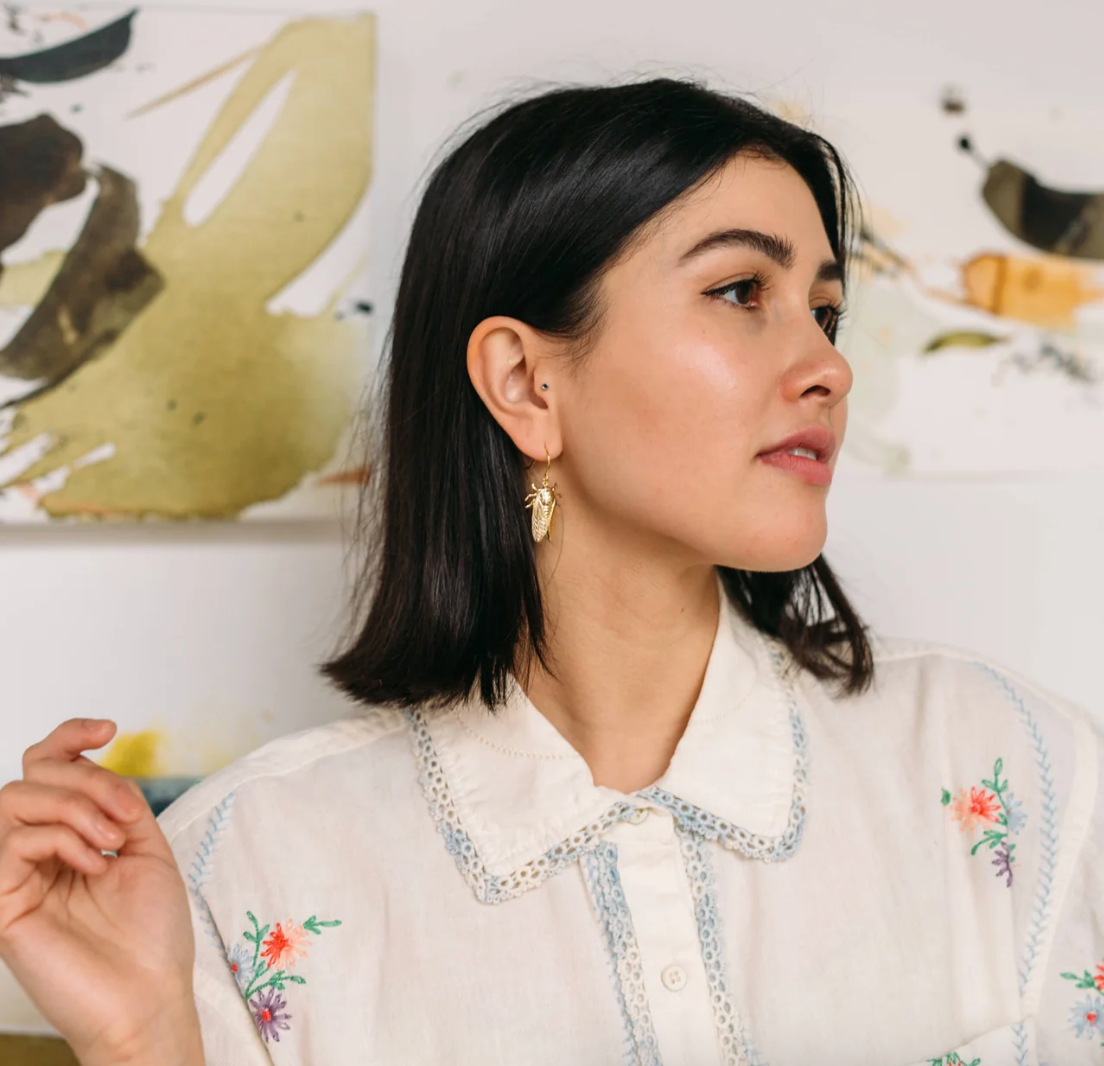 Cicada Earrings