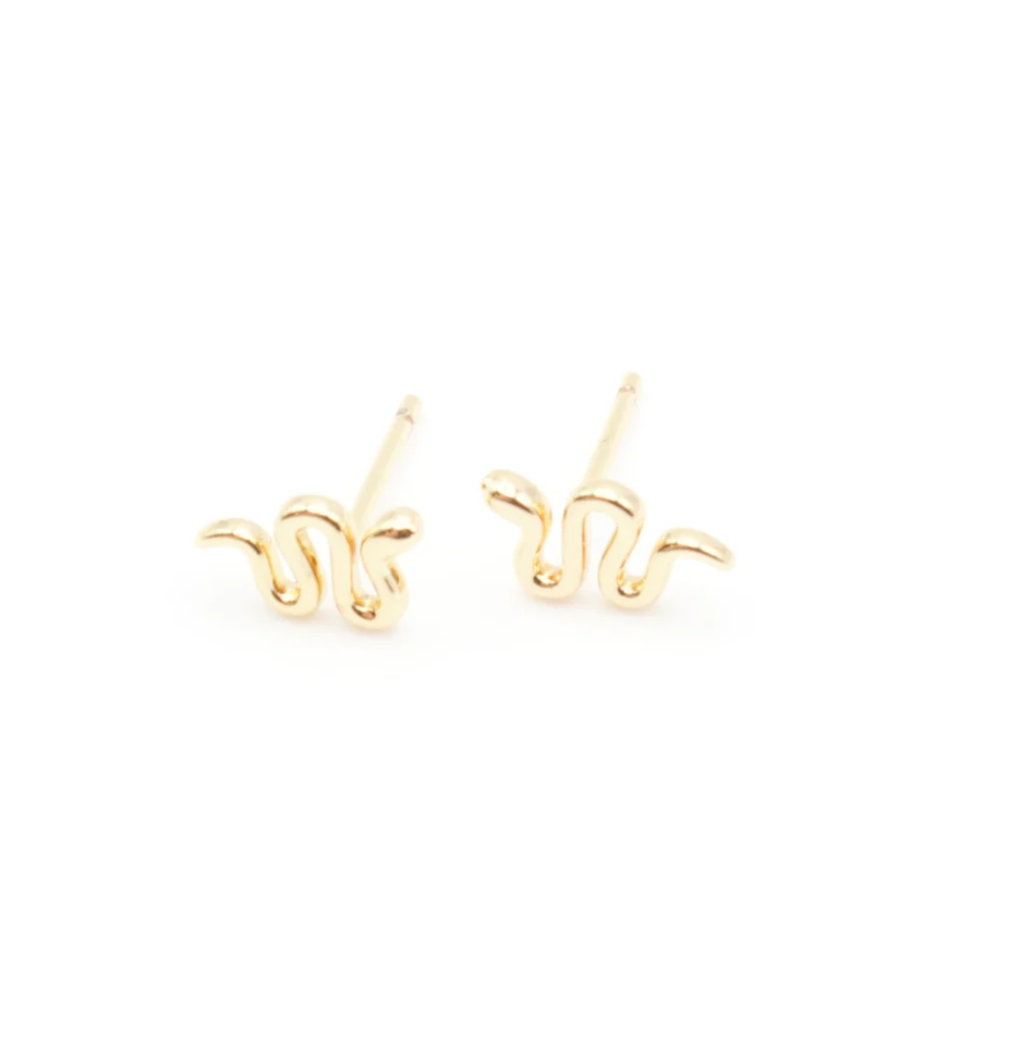 Tiny Snake Studs