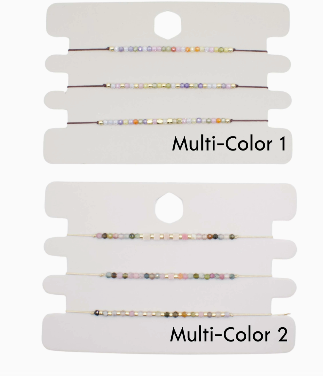 Adjustable Bracelet Trio Set