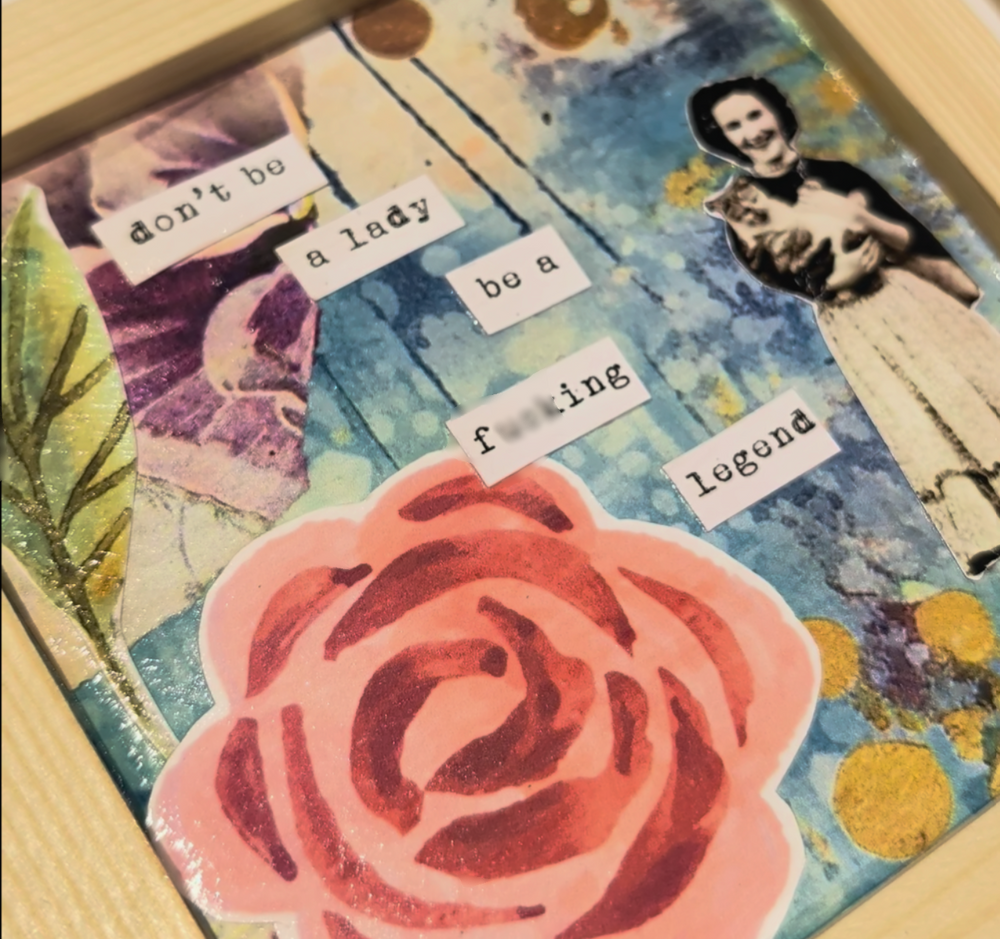 Modern Craft ::  Vintage-Inspired Ephemera Art
