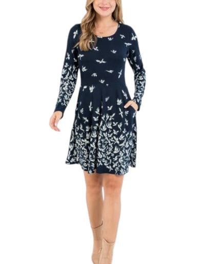 Soaring Bird Tunic Dress