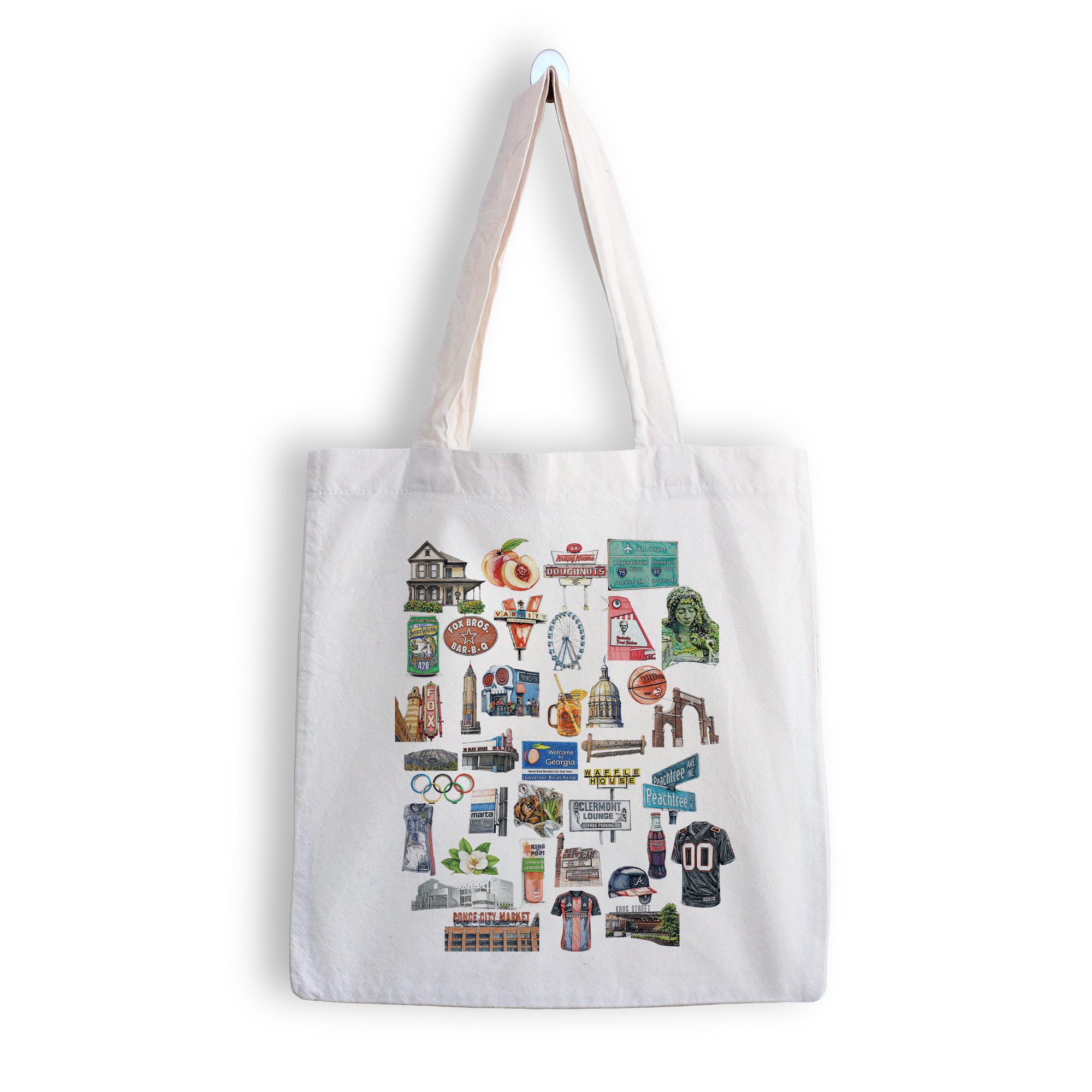 All Things Atlanta Tote Bag