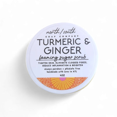 Turmeric and Ginger Sugar Scrub