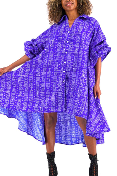 Tamala African Print Dress