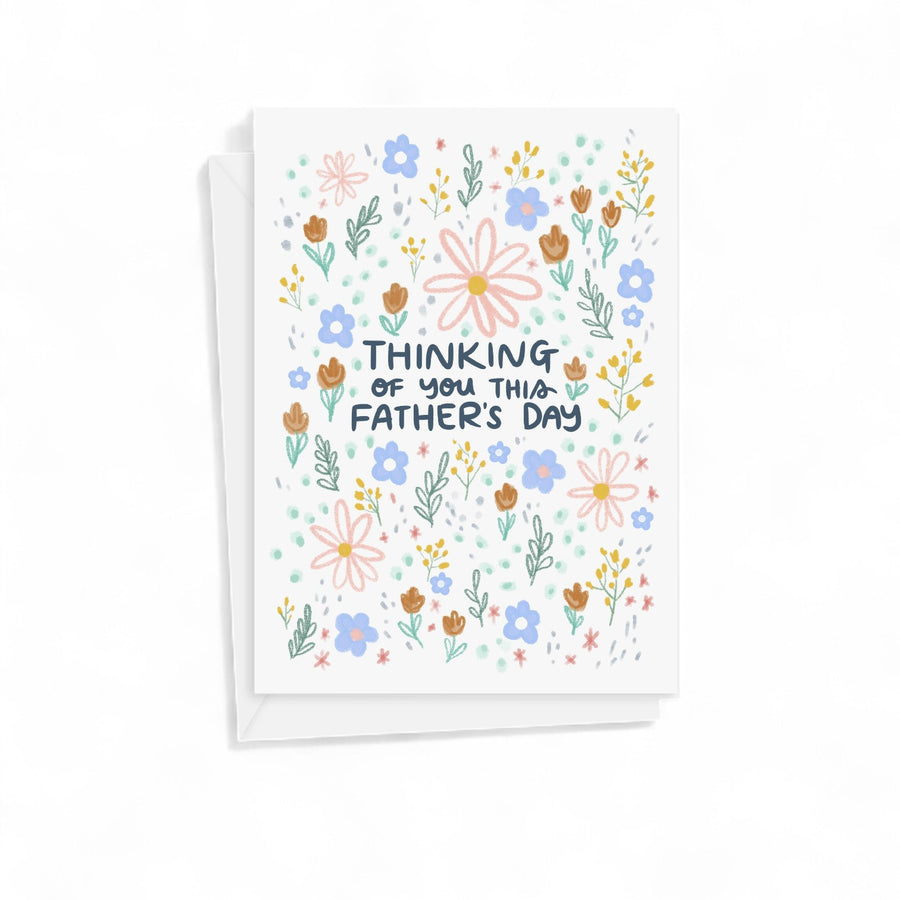 Greeting Card - Father's Day - Thinking of You - Peach or Plum