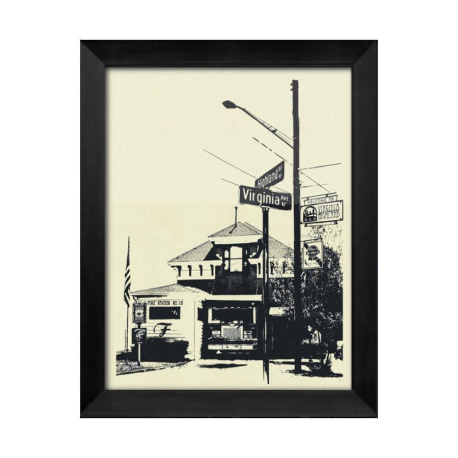 Virginia Highland Rep Your Hood Print