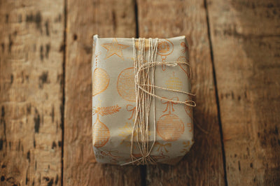 Stamp Carving 101 - Gift Wrapping Paper + Paper Goods