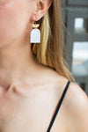 Cannes Acrylic Earrings - Hallow