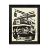 West End 20x25 Screen-Printed Poster