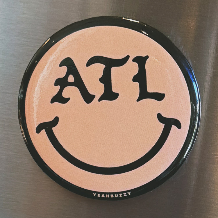 ATL Smiley Magnet