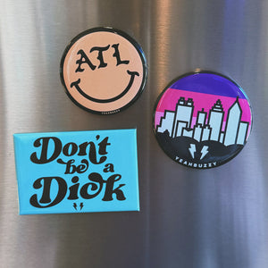 ATL Smiley Magnet