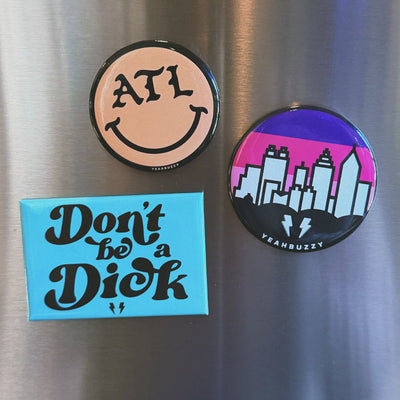 ATL Smiley Magnet