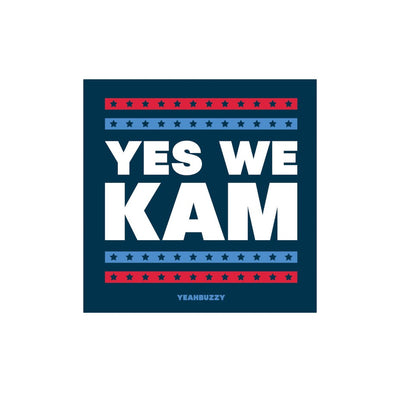 YES WE KAM Sticker