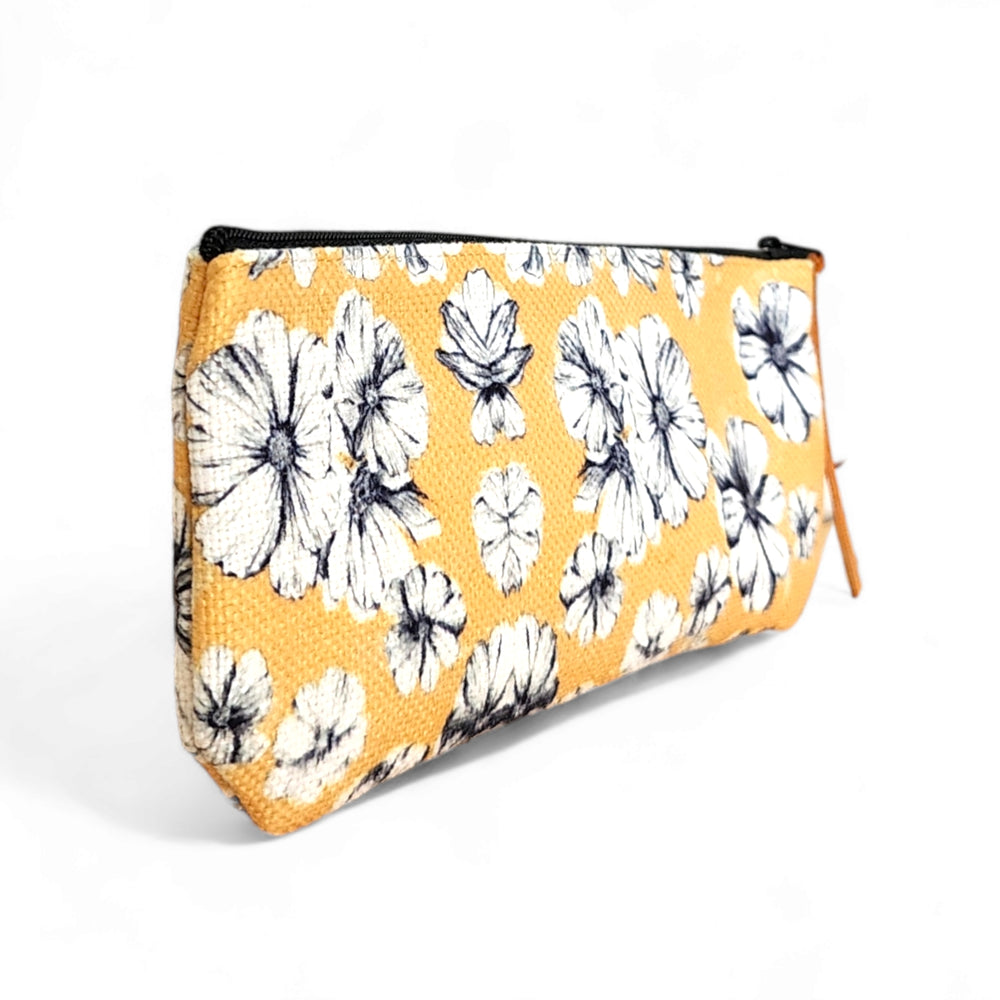 Yellow Posies Pencil Pouch