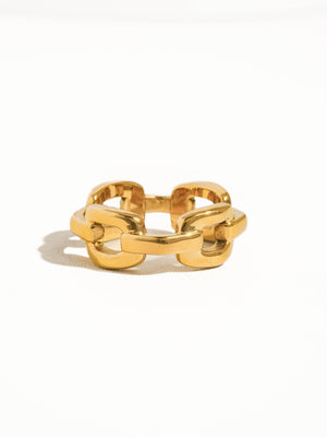 Flânerie by MAIQ - Brooklyn 18K Gold Stack Braided Non-Tarnish Ring