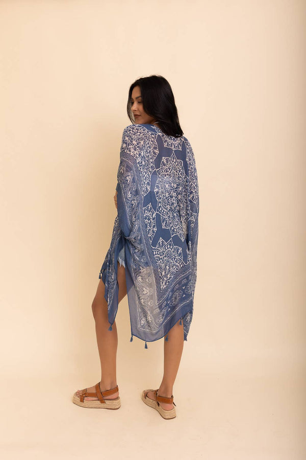WHS Mandala Tassel Kimono