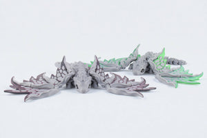 PowerTRC 3D Print - 3D Printed Stone Dragon - Articulated and Moveable Wings
