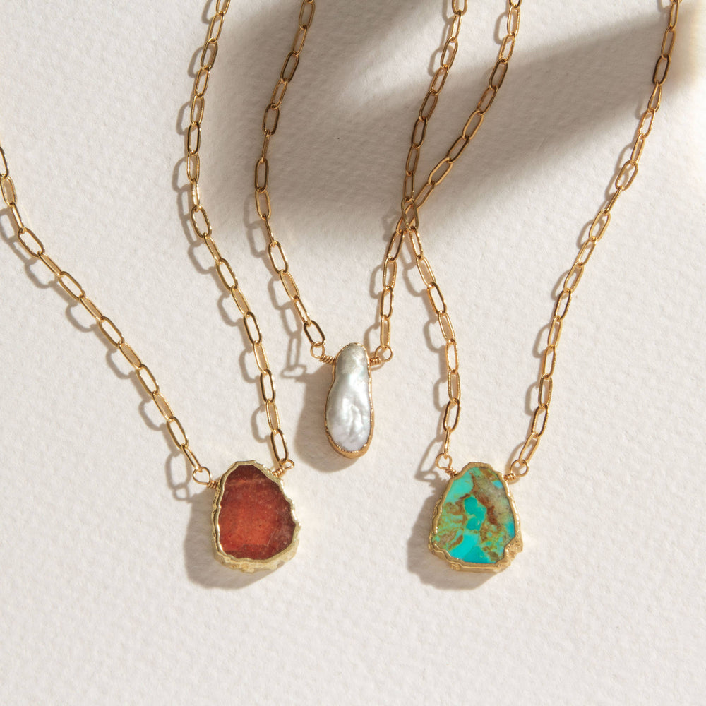 Elemental Force Necklace - Cultured Freshwater Pearl