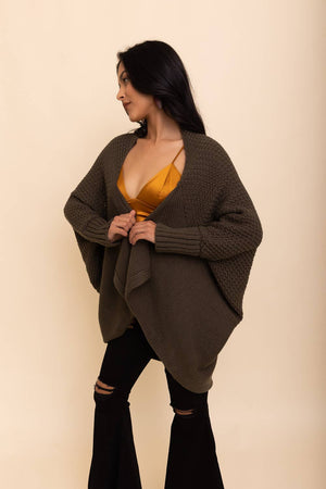 Leto Accessories - Bestselling Bat Sleeve Knit Cardigan! 🦇