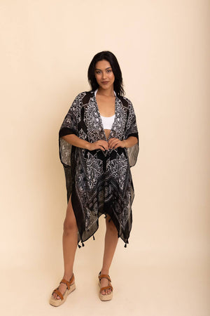 WHS Mandala Tassel Kimono
