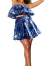 Aba Mini Skirt & Crop Top Set